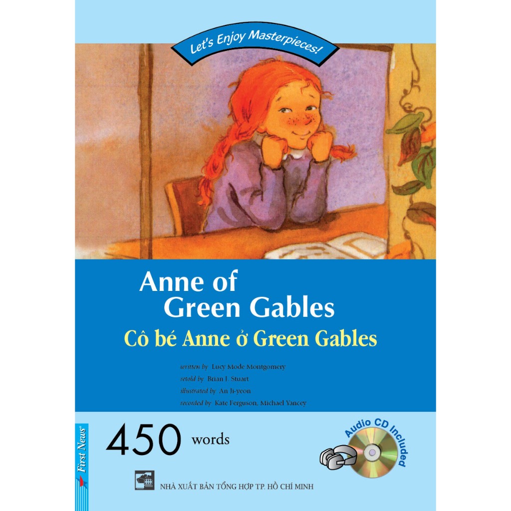 Sách - Happy Reader Cô Bé Anne Ở Green Gables (450 Words) - First News