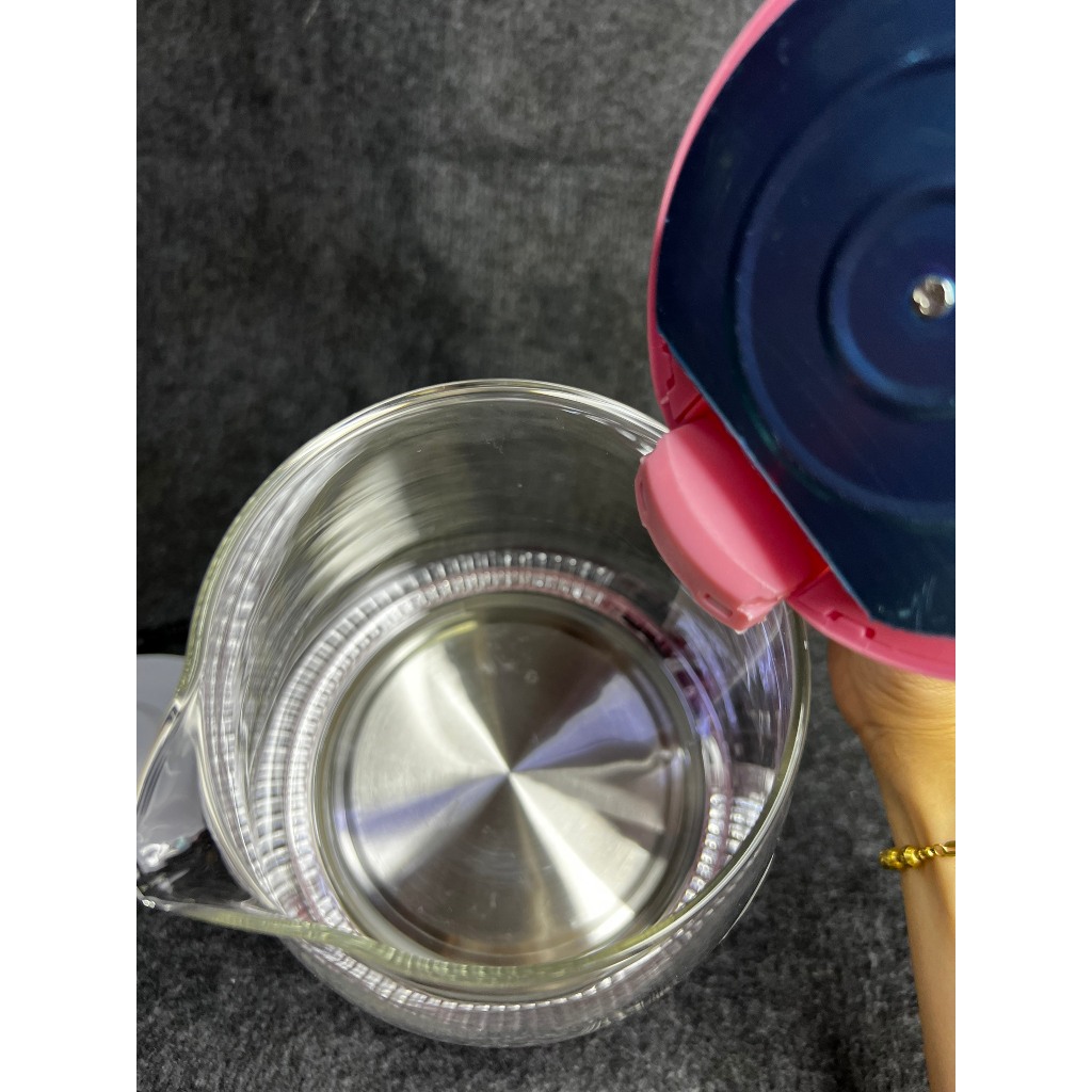 Ấm Siêu Tốc 2L Sôi Nhanh Công Nghệ Hàn Quốc Có Đèn Led Xung Quanh Bình