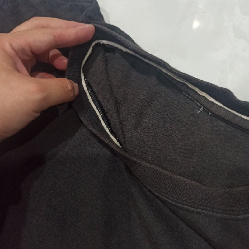 Áo Thun Đen Champion Real 2hand