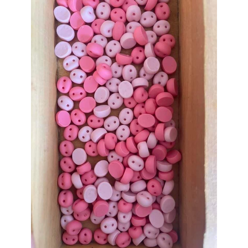 Mũi heo nhựa gắn thú len sét 10c