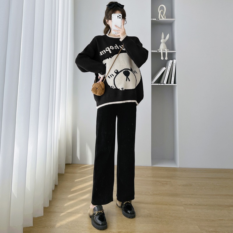 Áo khoác len hình con gấu cute nhập Quảng Châu chất liệu sang xịn