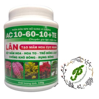 Phân bón siêu lân ac 10-60-10 + te - #021a# 100g