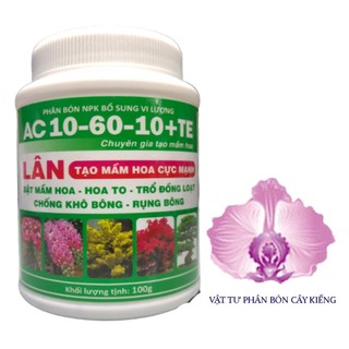 Phân bón siêu lân ac 10-60-10+te - #022a# 100g