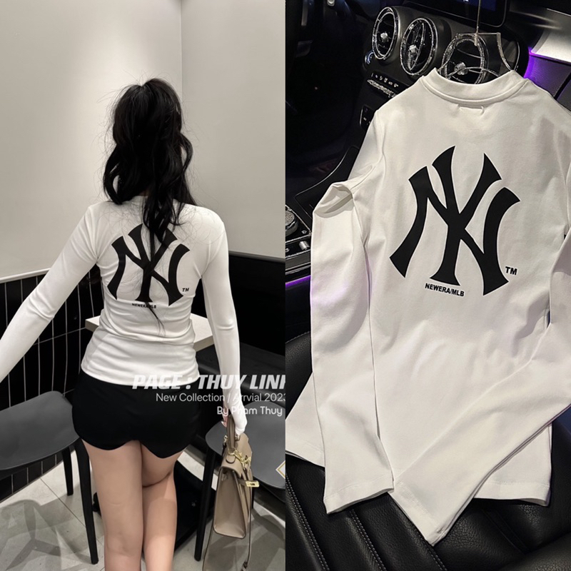Áo thun dài tay NY ảnh thật shop chụp