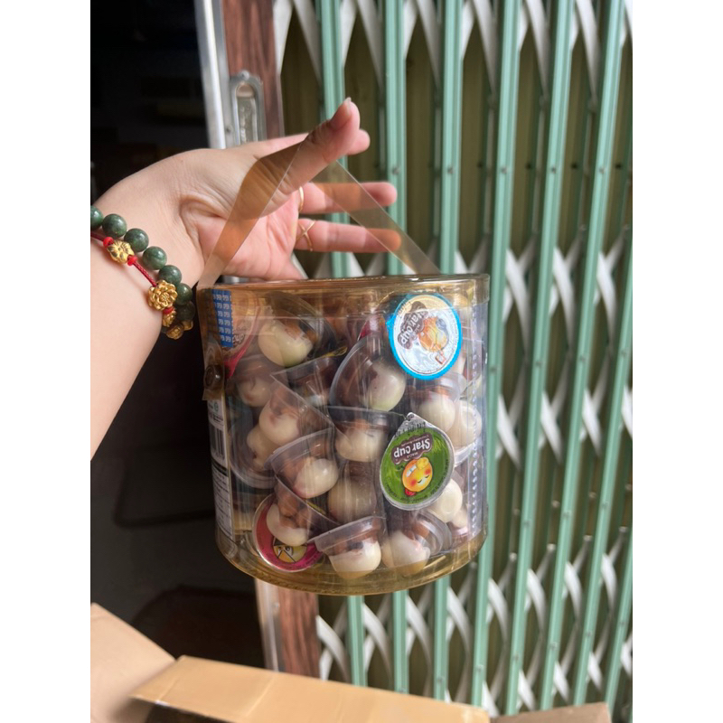 1 hộp 100 cốc bánh quy socola Star cup thái lan