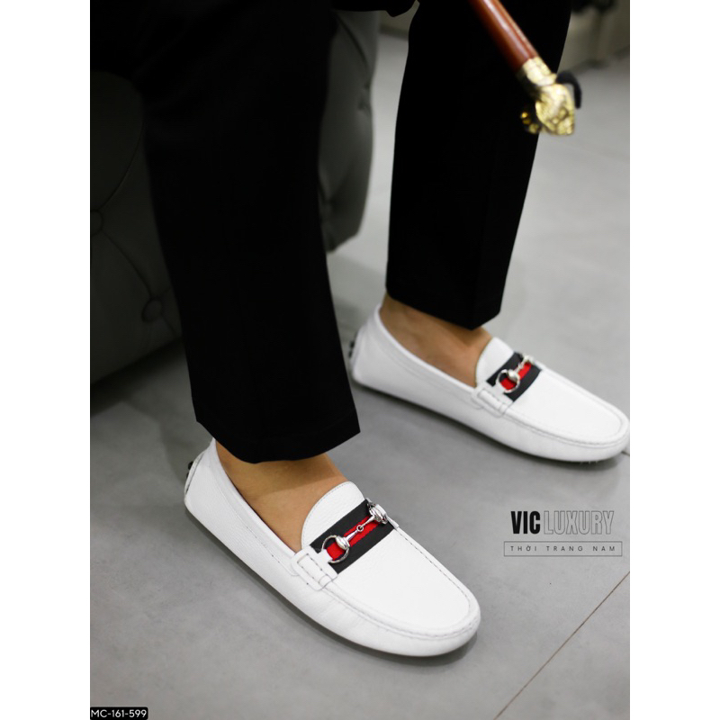 Giày MOCA nam, Da bò đế âm -  MC-161