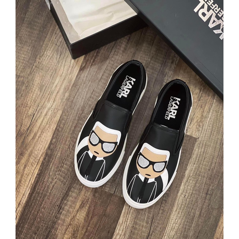 ✔️HOTREND✔️ Slipon KAIL LAGEDFELD Neww Arrivals giầy Nam lên kệ !! kiểu dáng trẻ trung sẵn đủ !!