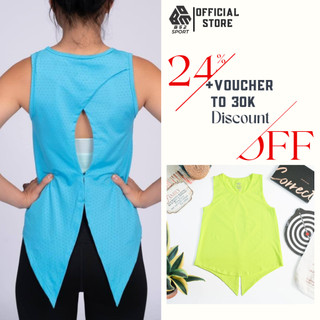 Áo tank top Nữ tập gym yoga thể thao kiểu cột sau chất lưới đẹp