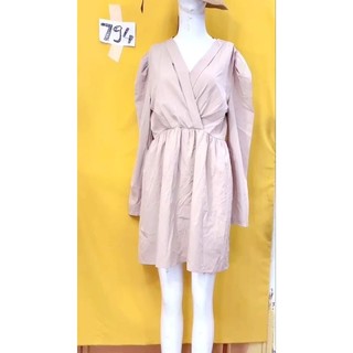 đầm suông đắp chéo size M/L. S794