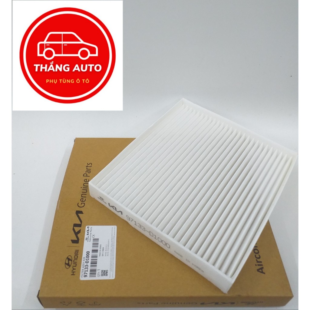 Lọc gió điều hoà huyndai kona , , tucson , accent , 97133-D1000 , Lọc gió máy lạnh kona