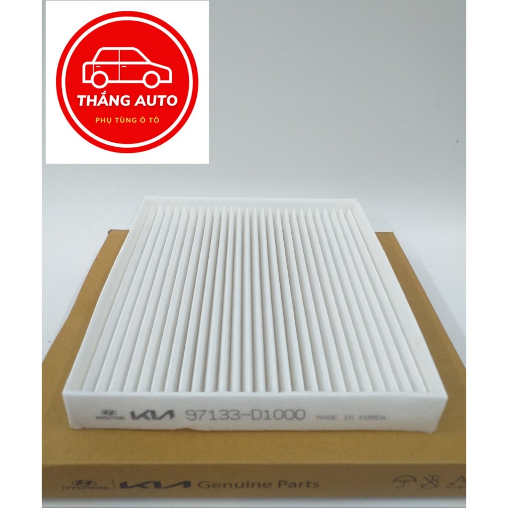 Lọc gió điều hoà huyndai kona , , tucson , accent , 97133-D1000 , Lọc gió máy lạnh kona