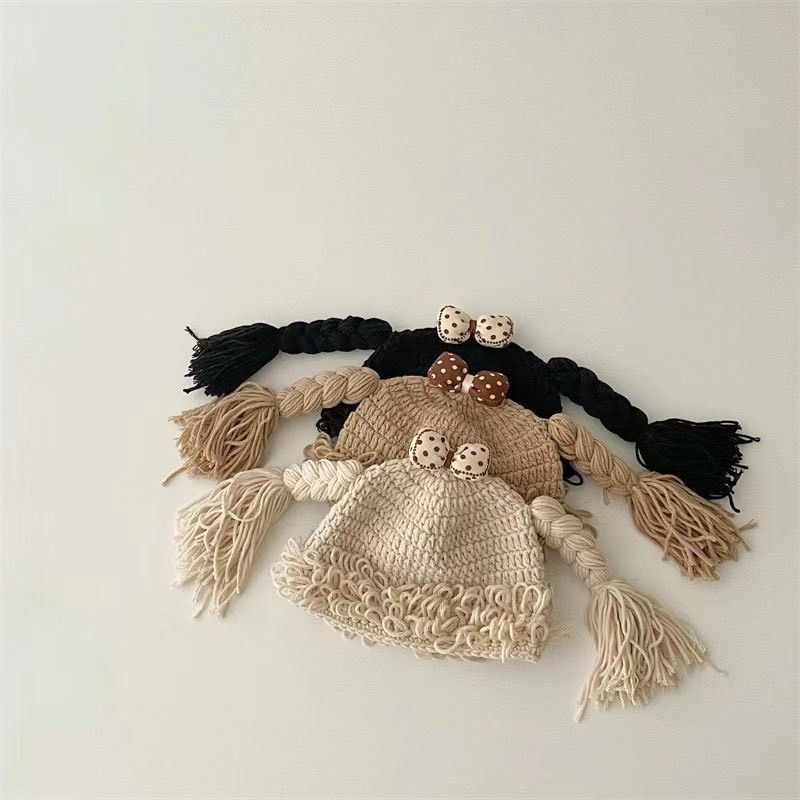 Mũ tóc giả bé gái Hàn Quốc, Diệp Anh Kids