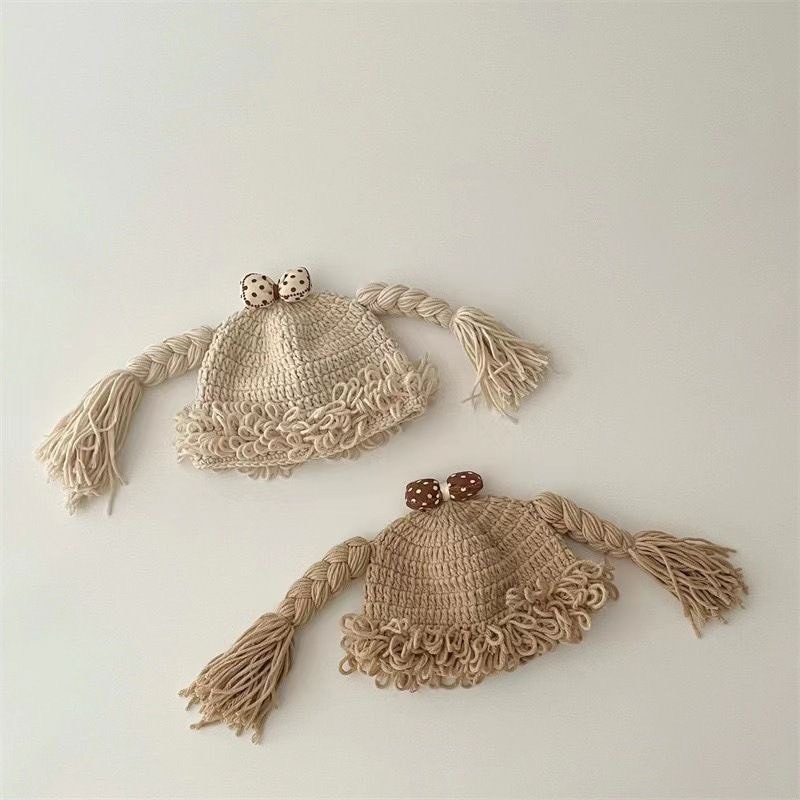 Mũ tóc giả bé gái Hàn Quốc, Diệp Anh Kids