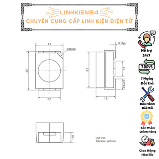 COMBO 5 Chiếc LED 3528