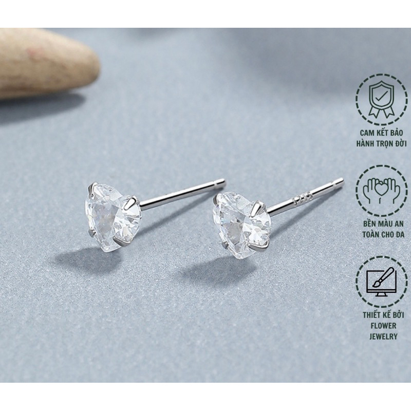 Hoa tai nụ hình tim