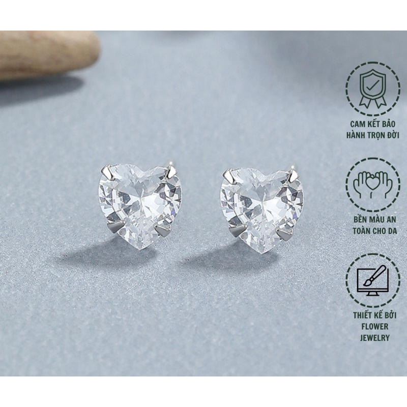 Hoa tai nụ hình tim