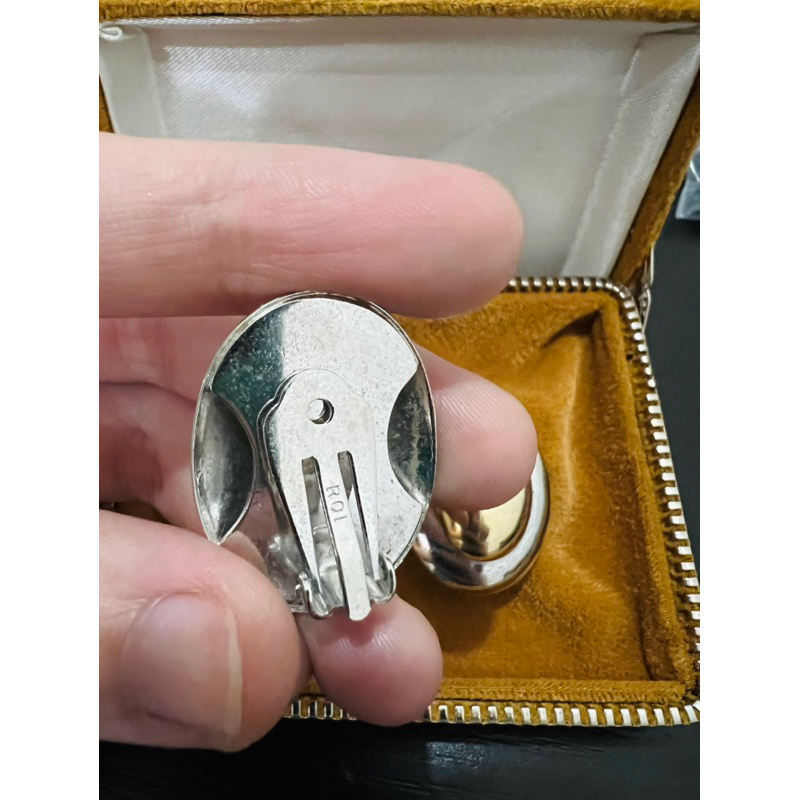 Bông tai vintage kim loại đẹp dạng kẹp