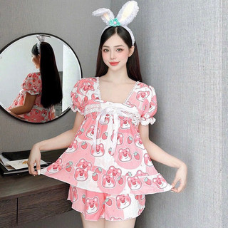 Bộ ngủ pyjama mặc nhà cực xinh form 40-60kg