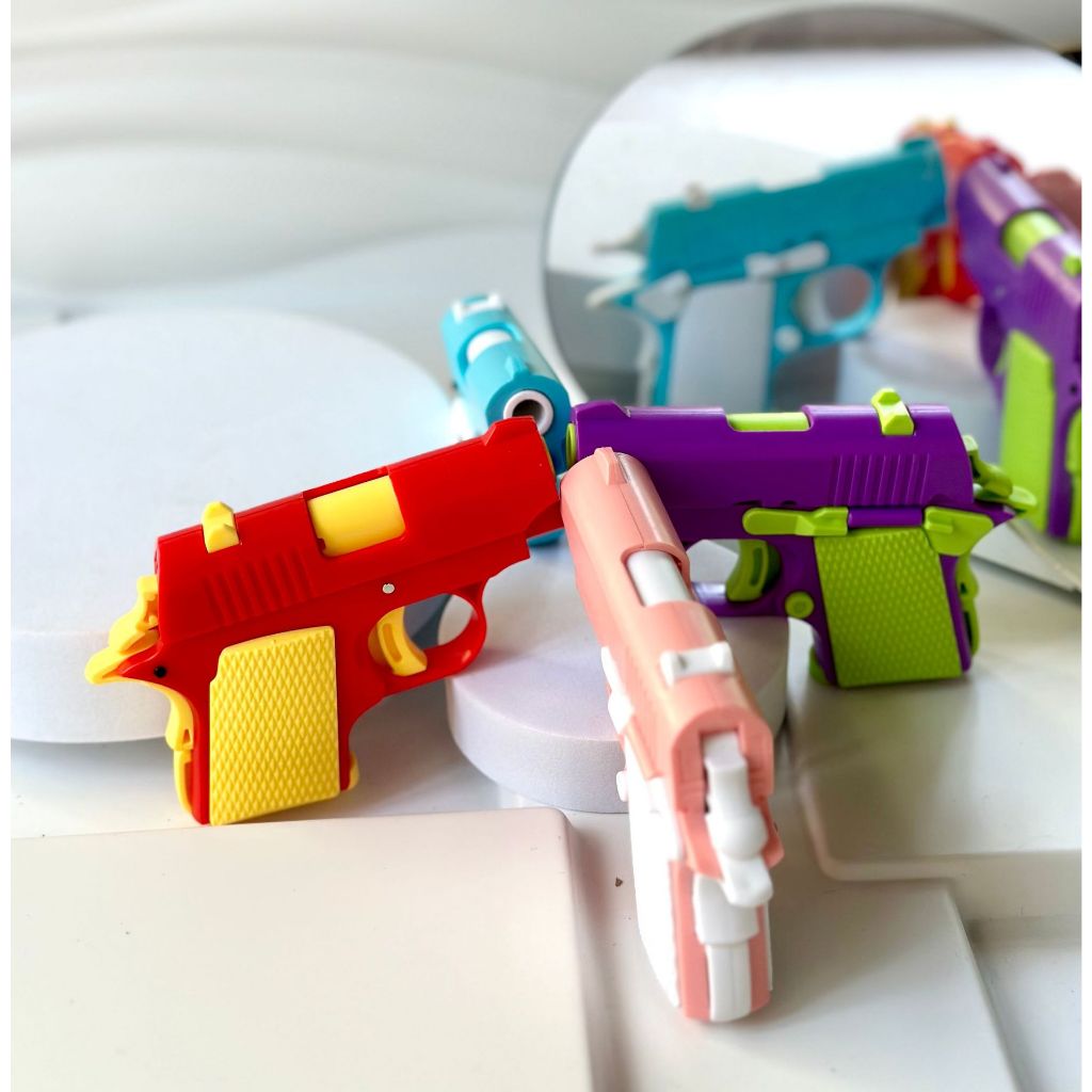 Súng Cà Rốt M1911 in 3D Hapi Toys - Đồ chơi giải trí xả stress