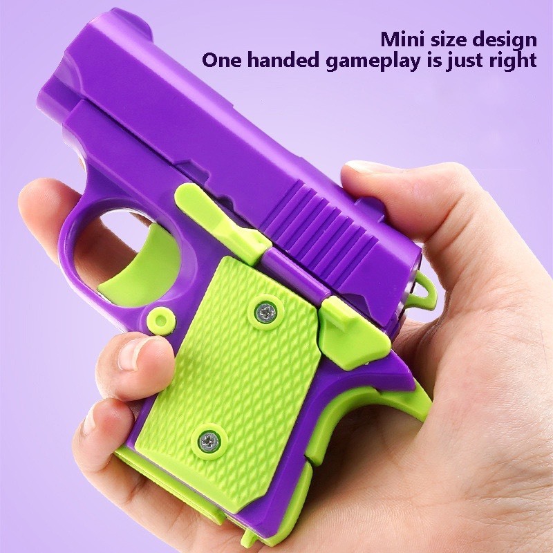 Súng Cà Rốt M1911 in 3D Hapi Toys - Đồ chơi giải trí xả stress