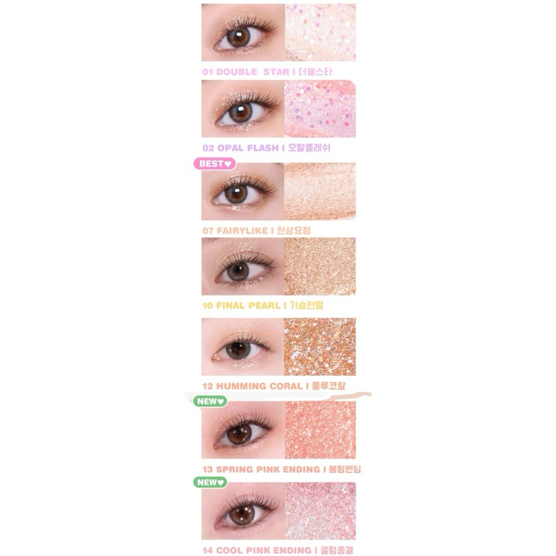 NHŨ MẮT COLORGRAM MILK BLING SHADOW