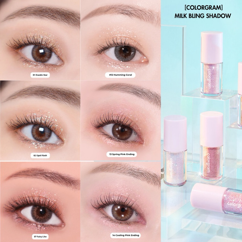 NHŨ MẮT COLORGRAM MILK BLING SHADOW