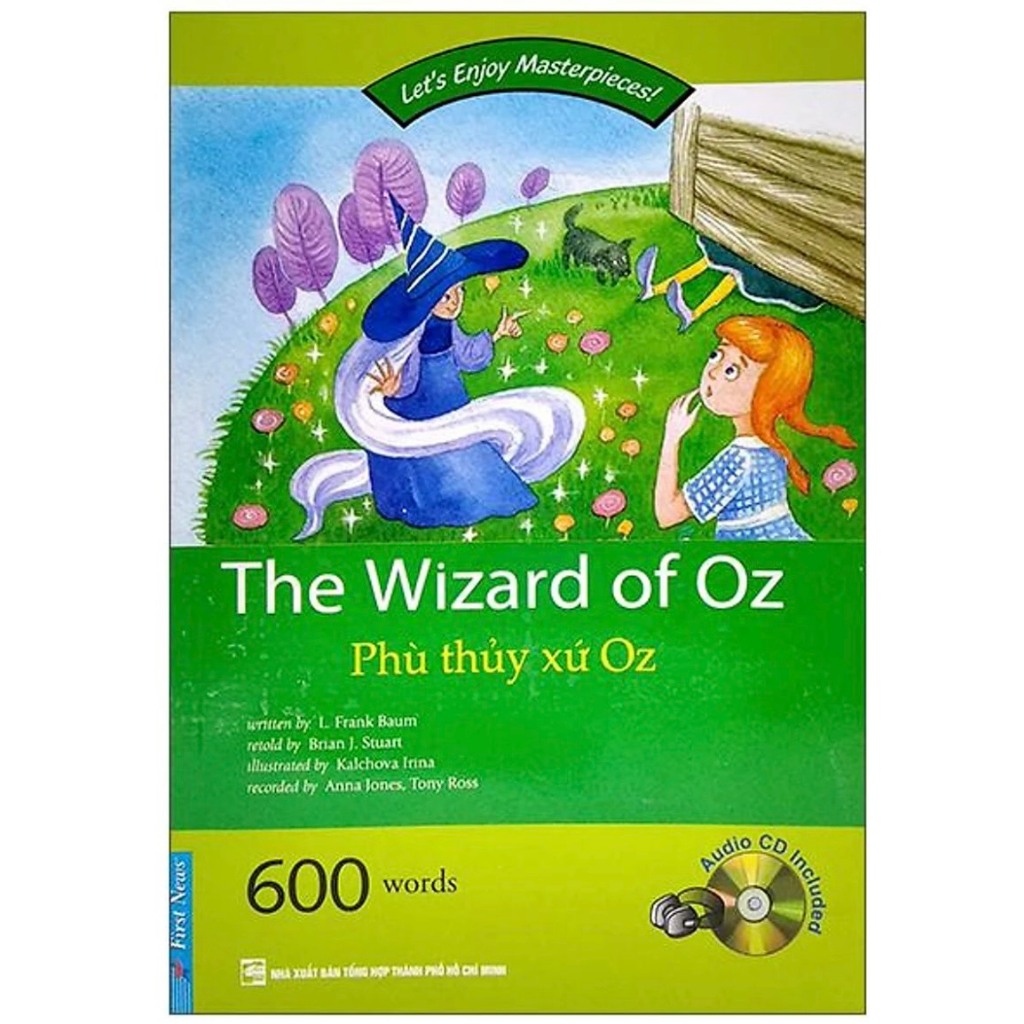 Sách - Happy Reader Phù Thủy Xứ Oz (600 Words) - First News