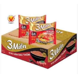 Combo 10 gói mì tôm 3 miền