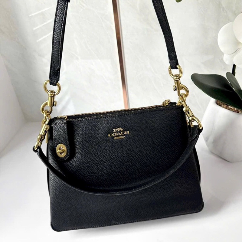 📛RẺ VÔ ĐỊCH📛TÚI C DOUBLE ZIP C4645 NỮ ĐEO CHÉO