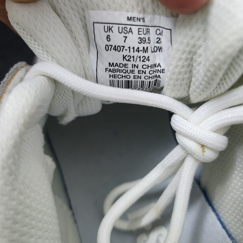 Giày Kswiss nam nữ cổ thấp màu trắng da lộn