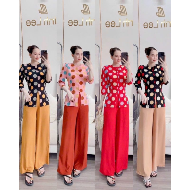 Bộ Lam Bi Tay _Bộ BÀ BA BI/Sét Lam tay Vún vải mango