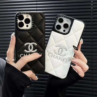 Ốp da mềm CHA NEL của iPhone Xs Max,78 Plus,11pro,11promax,12pro,12promax,13pro,13promax,14pro,14promax,15pro,15promax