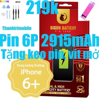 Pin 6 Plus Bison dung lượng 2915mAh