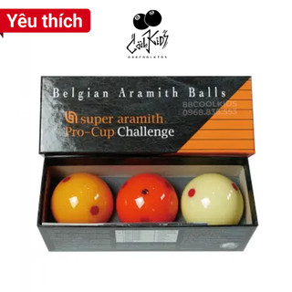 Bóng bida 3c lip libre - bộ bi chơi bida phăng belgian aramith