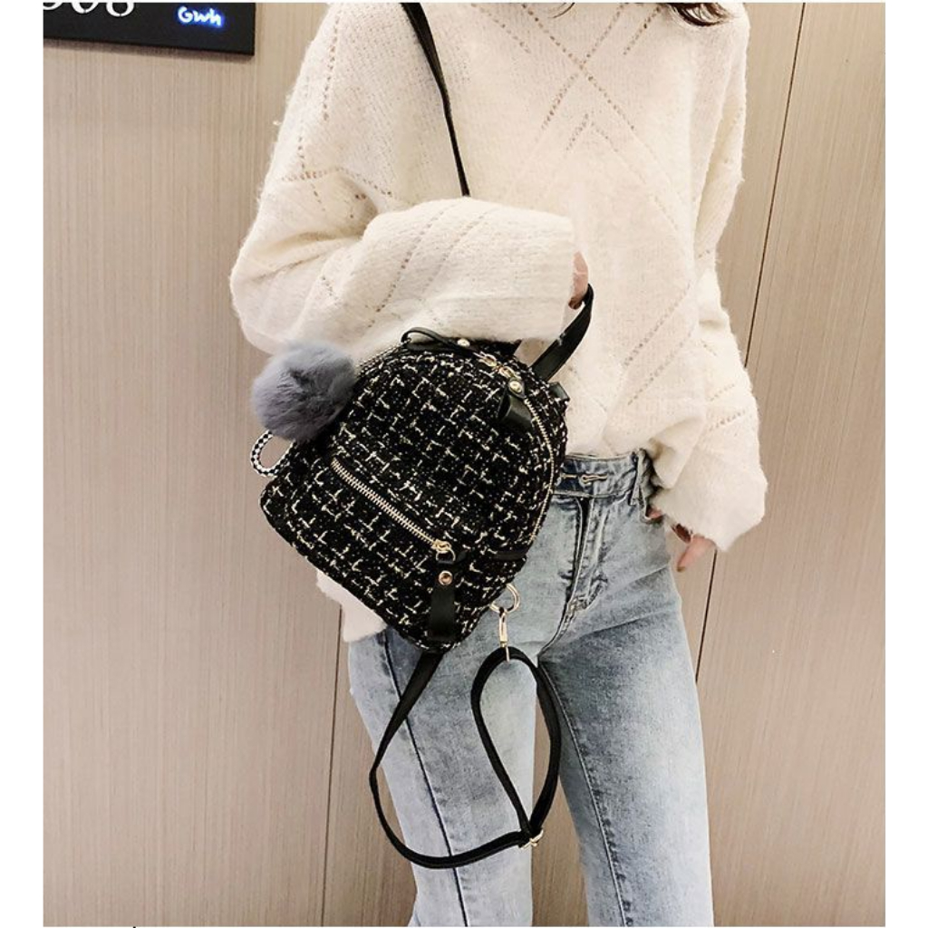 Balo nữ mini thời trang da dạ đi học đi chơi phong cách trẻ trung NQD88 TX110
