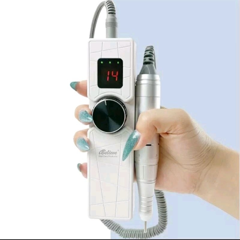Máy mài móng tích điện BELIEVE TP303 máy siêu mỏng xài bền pin cực lâu