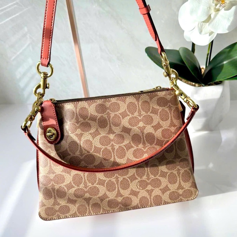 📛RẺ VÔ ĐỊCH📛TÚI C DOUBLE ZIP C4645 NỮ ĐEO CHÉO