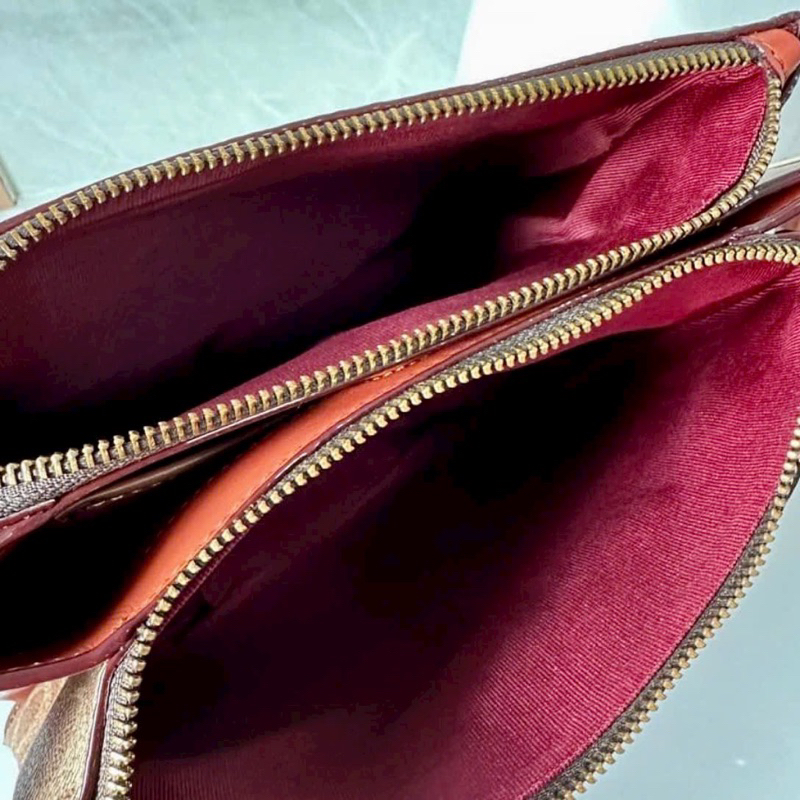 📛RẺ VÔ ĐỊCH📛TÚI C DOUBLE ZIP C4645 NỮ ĐEO CHÉO