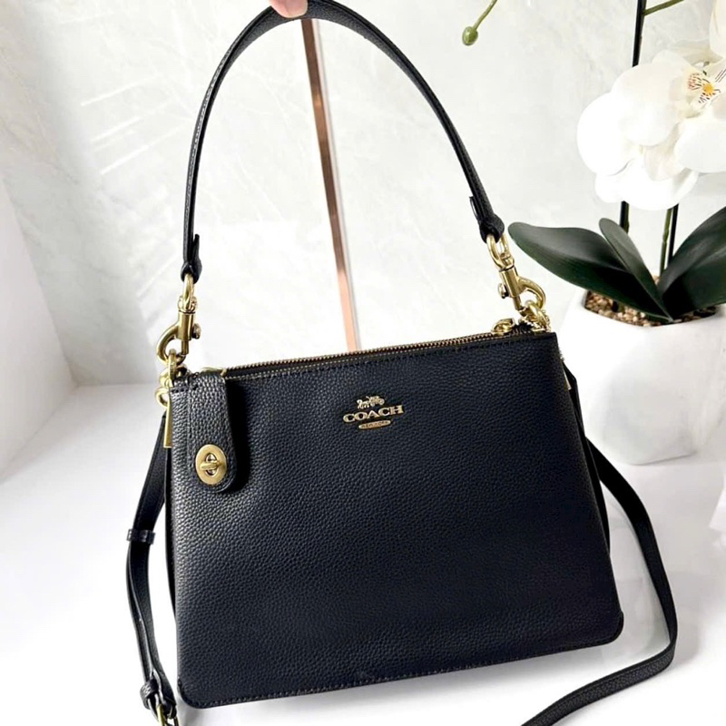 📛RẺ VÔ ĐỊCH📛TÚI C DOUBLE ZIP C4645 NỮ ĐEO CHÉO