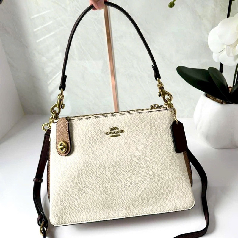 📛RẺ VÔ ĐỊCH📛TÚI C DOUBLE ZIP C4645 NỮ ĐEO CHÉO