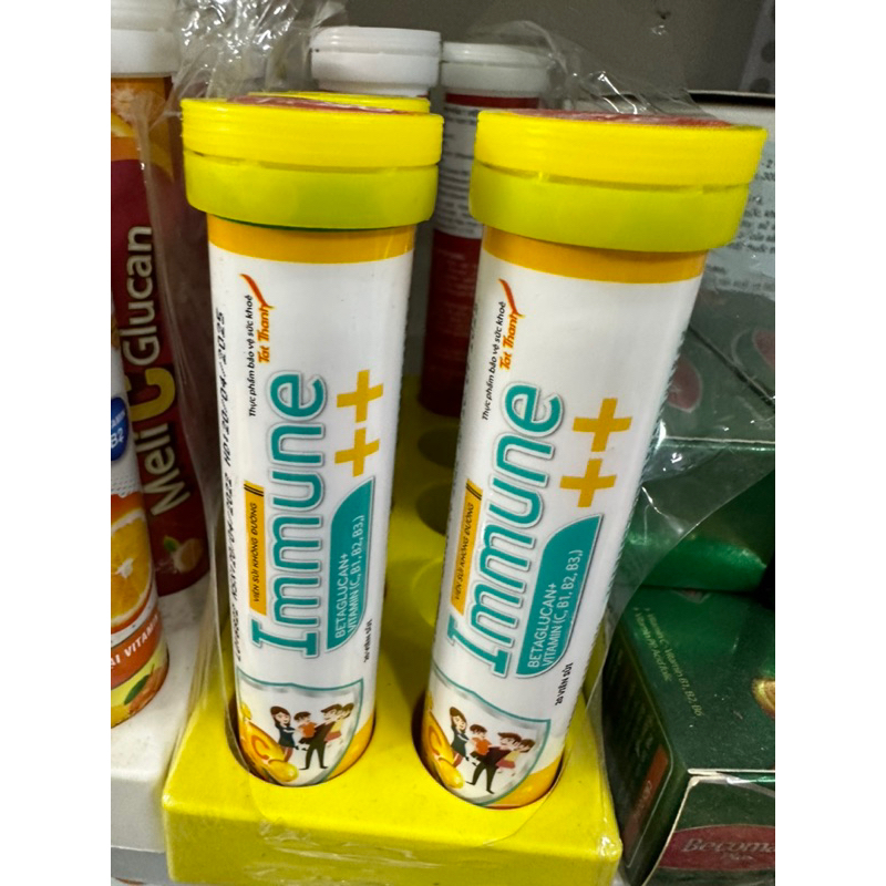 Viên sủi tăng đề kháng immune tub 20 viên