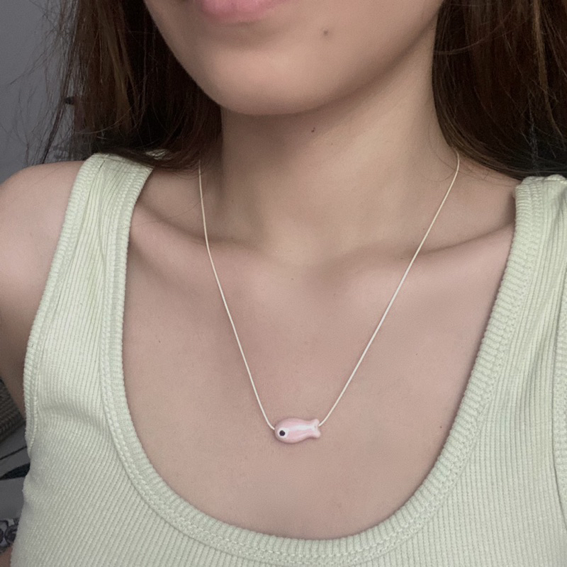 Dây chuyền cá nhỏ gee handmade