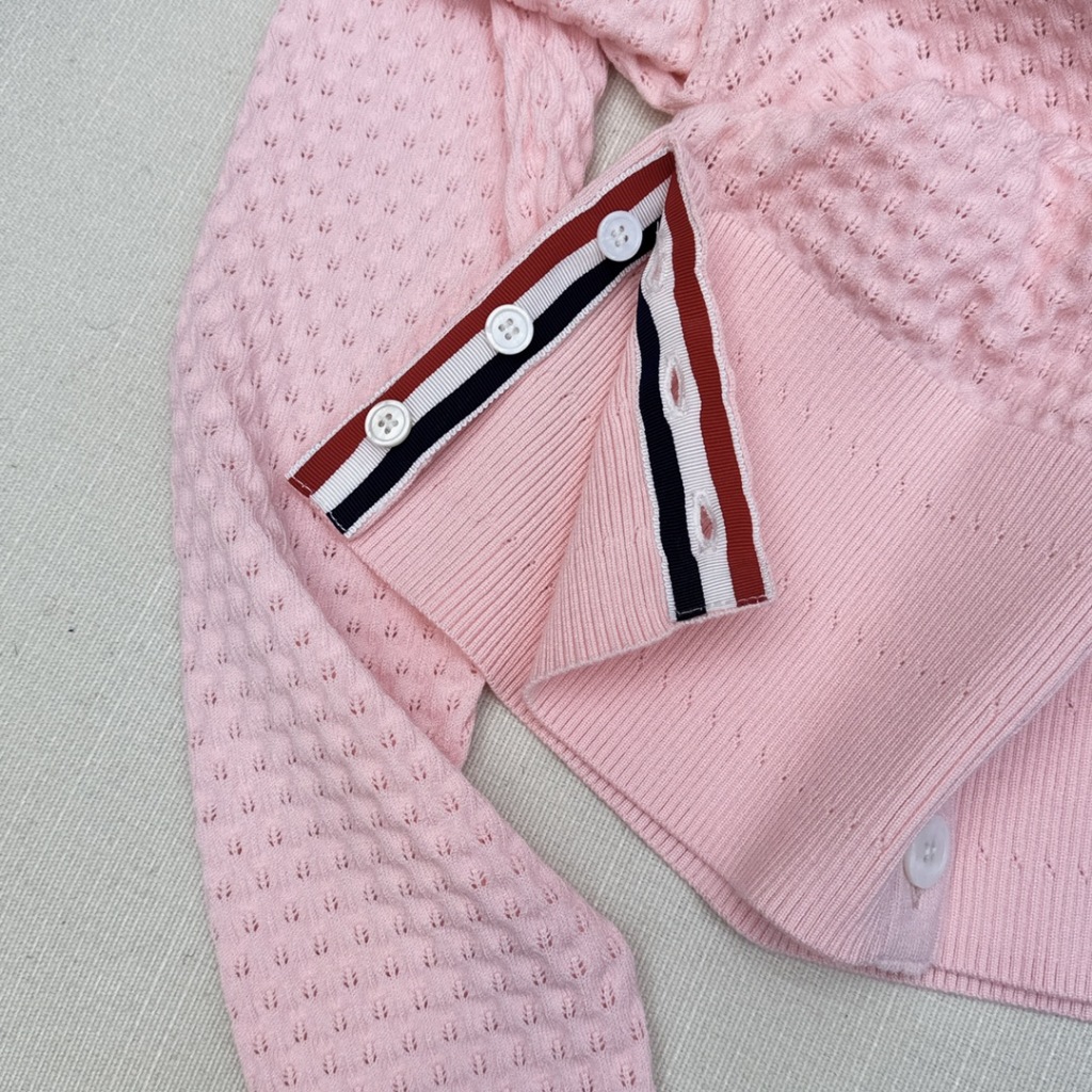 Áo len dài tay thời trang cao cấp Thom Browne phong cách trẻ trung, nữ tính