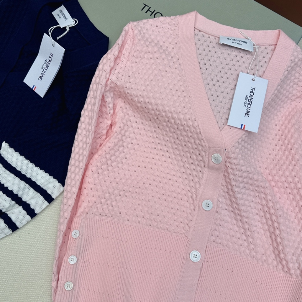 Áo len dài tay thời trang cao cấp Thom Browne phong cách trẻ trung, nữ tính