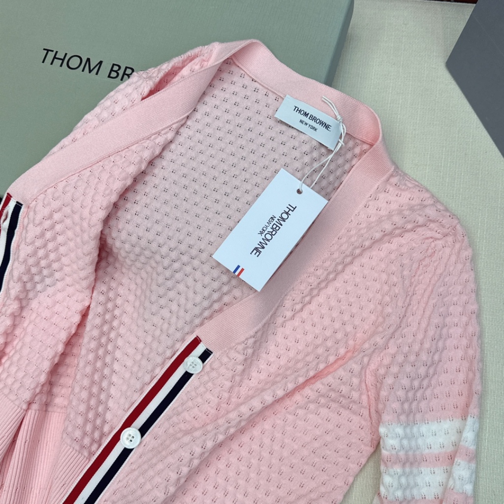 Áo len dài tay thời trang cao cấp Thom Browne phong cách trẻ trung, nữ tính