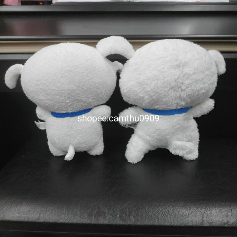 Chó Bông bạch tuyết Shin Chan lông xù, chó bông hoạt hình cậu bé bút chì nhiều mẫu đáng yêu