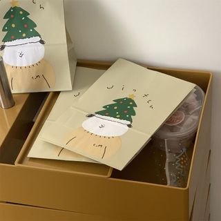 B5-5B Túi giấy Giáng sinh đựng hoa đựng quà noel