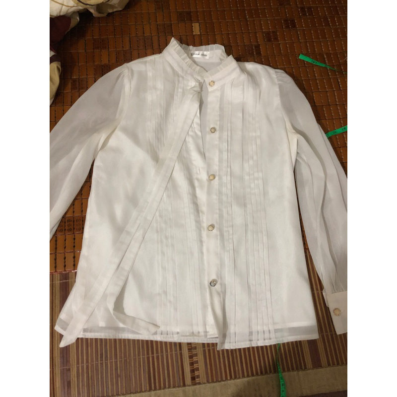 Áo lụa 2 lớp size M rộng 88cm dài 55cm