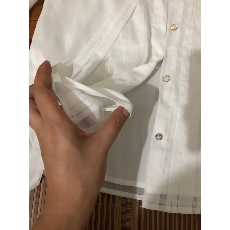 Áo lụa 2 lớp size M rộng 88cm dài 55cm