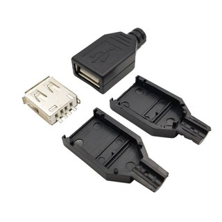 Đầu USB Type A Đực || Cái (1 cái)